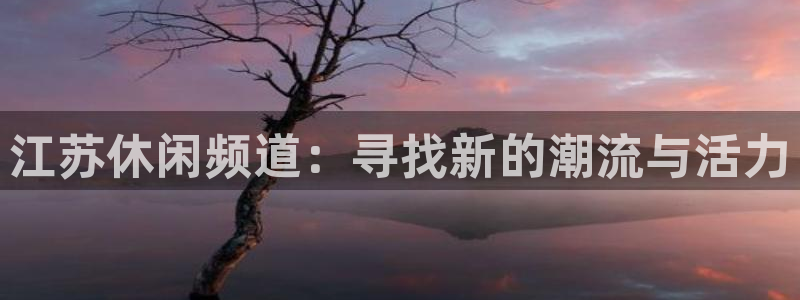 鼎天国际体育：江苏休闲频道：寻找新的潮流与活力