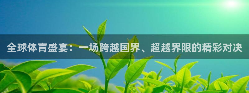 鼎天国际入口：全球体育盛宴：一场跨越国界、超越界限的精彩对决